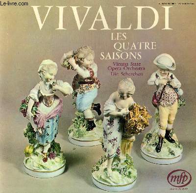 DISQUE VINYLE 33T LES QUATRE SAISONS. PAR LE VIENNA STATE OPERA ORCHESTRA SOUS LA DIRECTION DE SCHERCHEN.