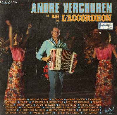 DISQUE VINYLE 33 tours André Verchuren - les plus grands succès de