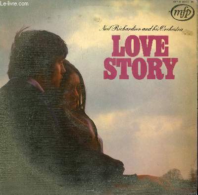 DISQUE VINYLE 33T BANDE ORIGINALE DU FILM LOVE STORY. THEME FROM LOVE STORY / SNOW FROLIC / I LOVE YOU PHIL / THE CHRISTMAS TREES / BOZO BARRETT / SKATTING IN CENTRAL PARK / THE LONG WALK HOME / SEARCH FOR JENNY...