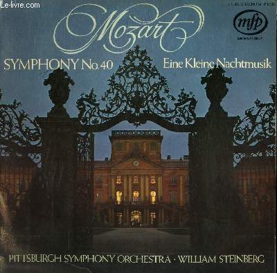 DISQUE VINYLE 33T. SYMPHONIE N40 