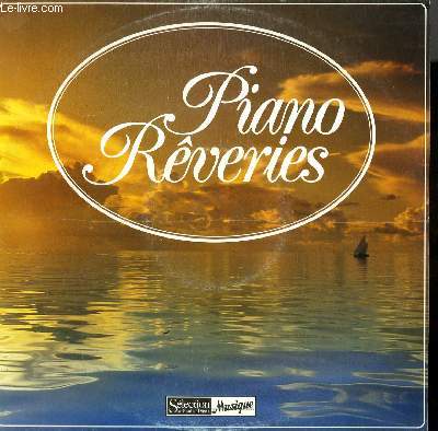 DISQUE VINYLE 33T PIANO REVERIES. A LOVER'S CONCERT / I'M ALWAYS CHASING RAINBOWS / BLUE MOON / LONDONDERRY AIR / EBB TIDE / THE ROSE / MISTY / AUTUMN LEAVES / MANHATTAN SERENADE / THEME FROM MAHOGANY / LA VIE EN ROSE / IF EVER I WOULD LEAVE YOU.
