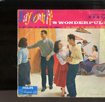 DISQUE VINYLE 33T PETIT FORMAT / 'S WONDERFUL! / LE PLUS JEUNE DES ORCHESTRES DE DANSE / LE PLUS DANSANT DES ORCHESTRES JEUNES