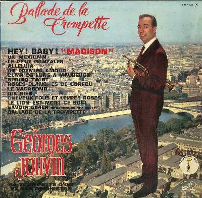 DISQUE VINYLE 33T / BALLADE DE LA TROMPETTE / HEY BABY 