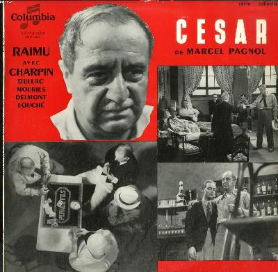 DISQUE VINYLE 33T / CESAR DE MARCEL PAGNOL