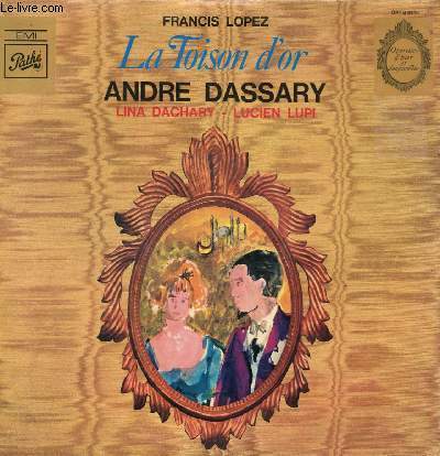 DISQUE VINYLE 33T LA TOISON D'OR.