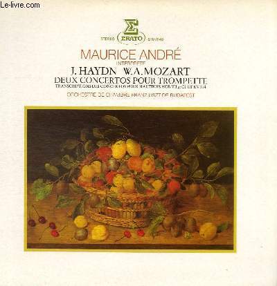 DISQUE VINYLE 33T CONCERTO EN UT MAJEUR HOB VIIG.C1, CONCERTO EN UT MAJEUR KV 314.