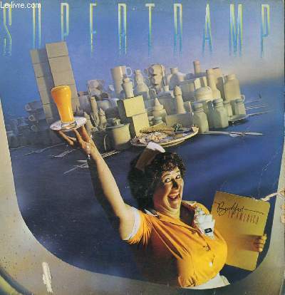 DISQUE VINYLE 33T GONE HOLYWOOD, THE LOGICAL SONG, GOODBYE STRANGER, BREAKFAST IN AMERICA, OH DARLING, TAKE THE LONG WAY HOME, LORD IS IT MINE, JUST ANOTHER NERVOUS WRECK, CASUAL CONSERVATIONS, CHILD OF VISION.