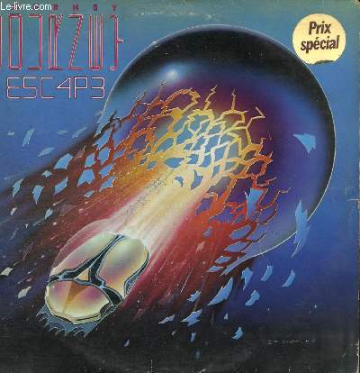 DISQUE VINYLE 33T DON'T STOP BELIEVIN', STONE IN LOVE, WHO4S CRYING NOW, KEEP ON RUNNIN', STILL THEY RIDE, ESCAPE, LAY IT DOWN, DEAD OR ALIVE, MOTHER FATHER, OPEN ARMS.