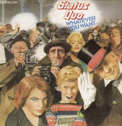 DISQUE VINYLE 33T WHATEVER YOU WANT?, SHADY LADY, WHO ASKED YOU, YOUR SMILING FACE, LIVING ON AN ISLAND, COME ROCK WITH ME, ROCHIN'ON, RUNAWAY, HIGH FLYER, BREAKING AWAY.
