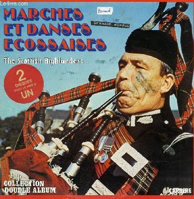 2 DISQUES VINYLES 33T DISQUE 1: SCOTLAND THE BRAVE, REVEILLE, THE COWARD RUNS, MEDLEY, REGIMENTAL, SKYE BOAT SONG, BARREN ROCKS OF ADEN, FAIRY DANCE, BONNIE DUNDEE. DISQUE 2: ROUTE MARCHES, MY HIGHLAND HOME, BATTLE OF THE SOME, SWING OF THE KILT....
