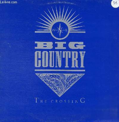 DISQUE VINYLE 33T IN A BIG COUNTRY, INWARDS, CHANCE, 1000 STARS, THE STORM, HARVEST HOME, LOST PATROL, CLOSE ACTION, FIELDS OF FIRE, PORROHMAN.