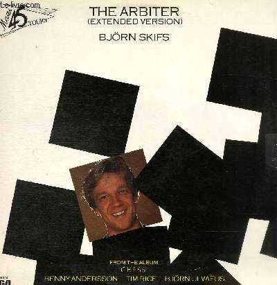 DISQUE VINYLE 33T THE ARBITER, OPENING CEREMONY.