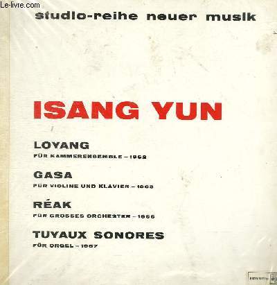 DISQUE VINYLE 33T REAK, TUYAUX SONORES, LOYANG, GASA.