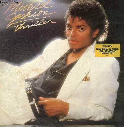 DISQUE VINYLE 33T WANNA BE STARTIN'n BABY BE MINE, THE GIRL IS MINE, THRILLER, BEAT IT, BILLIE JEAN, HUMAN NATURE, P.Y.T, THE LADY IN MY LIFE.