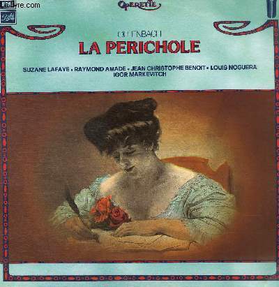 DISQUE VINYLE 33T LA PERICHOLE.