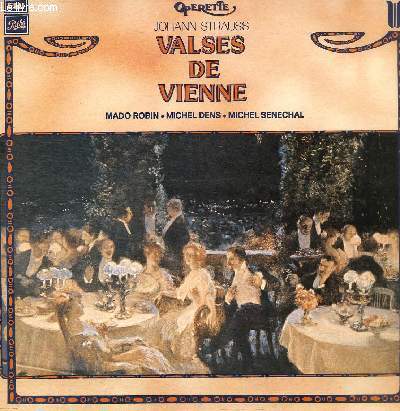 DISQUE VINYLE 33T VALSE DE VIENNE.