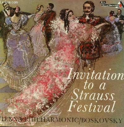 DISQUE VINYLE 33T INVITATION TO A STRAUSS FESTIVAL.