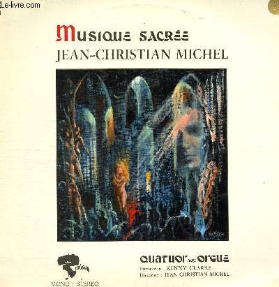 DISQUE VINYLE 33T TRIO DE BACH, PSAUME, INVENTION, ANGELUS, APOCALYPSIS, AQUA SANCTA, PETITE FUGUE, CHORAL: SPIRITUS ALTER, PRELUDE.