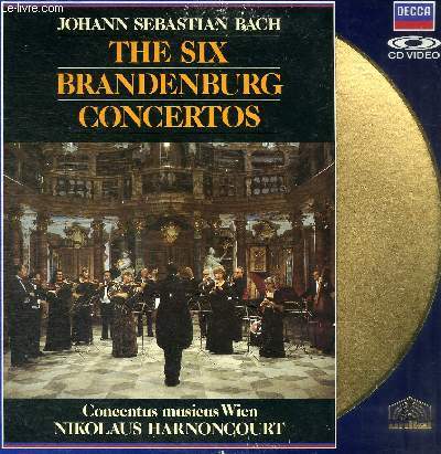 DISQUE VINYLE 33T THE SIX BRANDENBURG CONCERTOS.