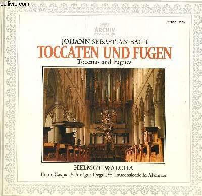 DISQUE VINYLE 33T TOCCATEN UND FUGEN.