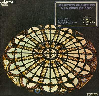 DISQUE VINYLE 33T LA NUIT, ALLELUIA, BERCEUSE DITE DE MOZART, L'ENFANT AU TAMBOUR, AVE MARIA DE LOURDES, BENEDICTUS, MAGNIFICAT, ALONS PASTOUREAUX, L'ALOUETTE, DORS MA COLOMBE.