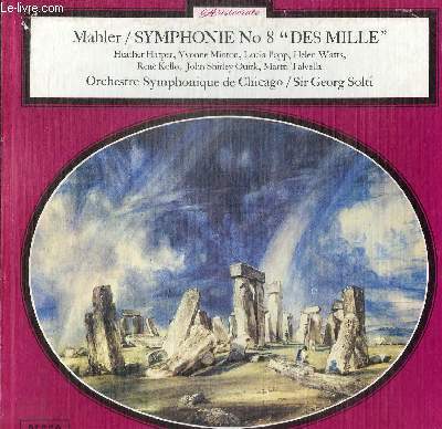 DISQUE VINYLE 33T SYMPHONIE NO 8 