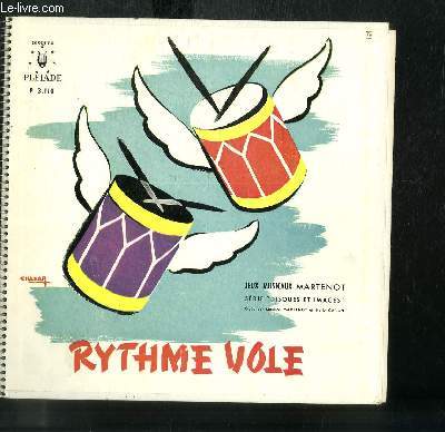 DISQUE VINYLE 33T RYTHME VOLE.