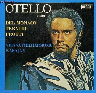 DISQUE VINYLE 33T OTELLO.