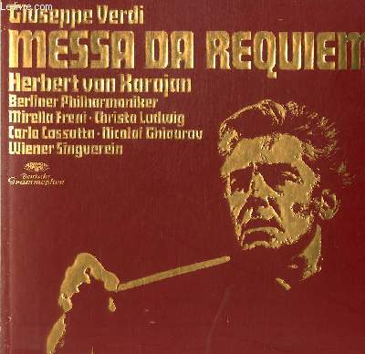 DISQUE VINYLE 33T MESSA DA REQUIEM.