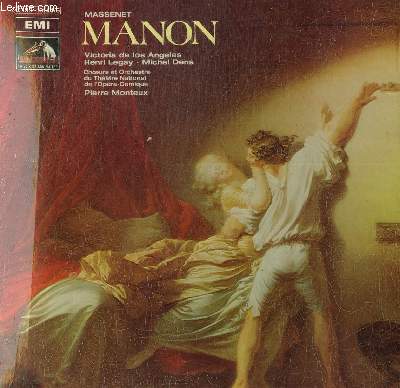 DISQUE VINYLE 33T MANON.