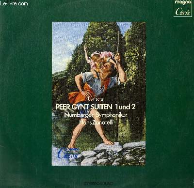 DISQUE VINYLE 33T PEER GYNT SUITEN 1UND2.