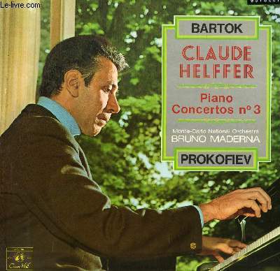 DISQUE VINYLE 33T CONCERTO DE PIANO N3.