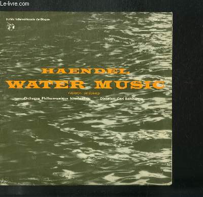 DISQUE VINYLE 33T WATER MUSIC.