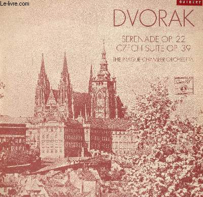 DISQUE VINYLE 33T SERENADE, SUITE TCHEQUE.