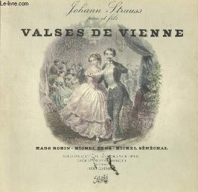 DISQUE VINYLE 33T VALSES DE VIENNE.