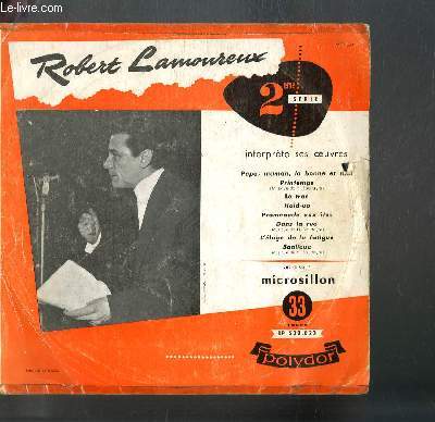 DISQUE VINYLE 33T PAPA MAMAN LA BONNE ET MOI, PRINTEMPS, LE TRAC, HOLD-UP, PROMENADE AUX ILES, DANS LA RUE, L'ELOGE DE LA FATIGUE, BANLIEUE.