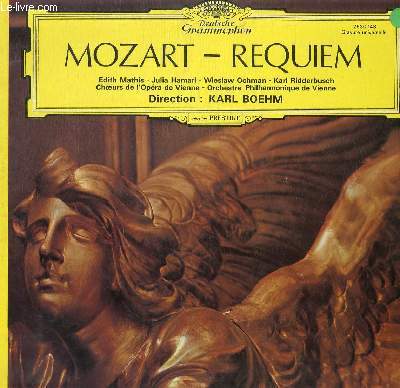 DISQUE VINYLE 33T REQUIEM.