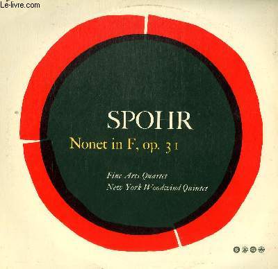 DISQUE VINYLE 33T NONET IN F.