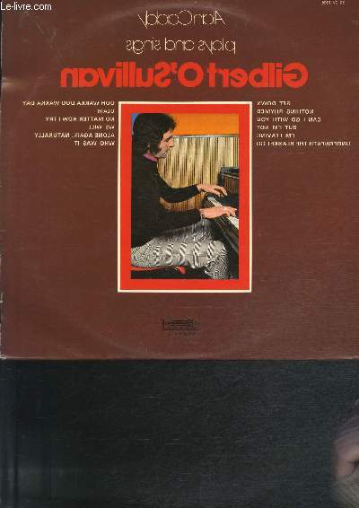 DISQUE VINYLE 33T GET DOWN, NOTHING RHYMED, CAN I GO WITH YOU, BUT I'M NOT, I'M LEAVING, UNDERNEATH THE BLANKET GO, OOH WAKKA DOO WAKKA DAY, CLAIR, NO MATTER HOW I TRY, WE WILL, ALONE AGAIN NATURALLY, WHO WAS IT.