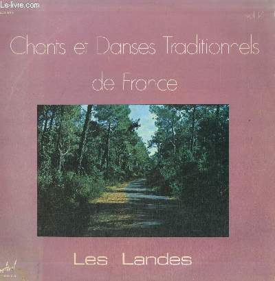 DISQUE VINYLE 33T CHANTS ET DANSES TRADITIONNELS DE FRANCE-VOLUME 14