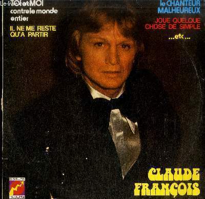 DISQUE VINYLE 33T CLAUDE FRANCOIS