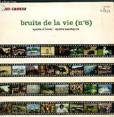 DISQUE VINYLE 33T BRUITS DE LA VIE NUMERO 6