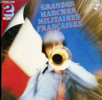 DISQUE VINYLE 33T 2 DISQUES GRANDES MARCHES MILITAIRES FRANCAISES