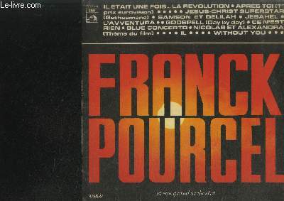 DISQUE VINYLE 33T : FRANCK POURCEL ET SON GRAND ORCHESTRE