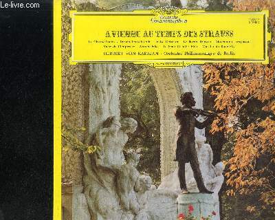 DISQUE VINYLE 33T : A VIENNE AU TEMPS DES STRAUSS - La chauve-souris, Tritsch-Tratsch-Polka, Valse Delirium, Le baron Tzigane, Mouvement perptuel, Valse de l'Empereur, Annen-Polka, Le beau Danube bleu, Marche de Radetzky