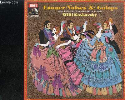 DISQUE VINYLE 33T : LANNER : VALSES & GALOPS