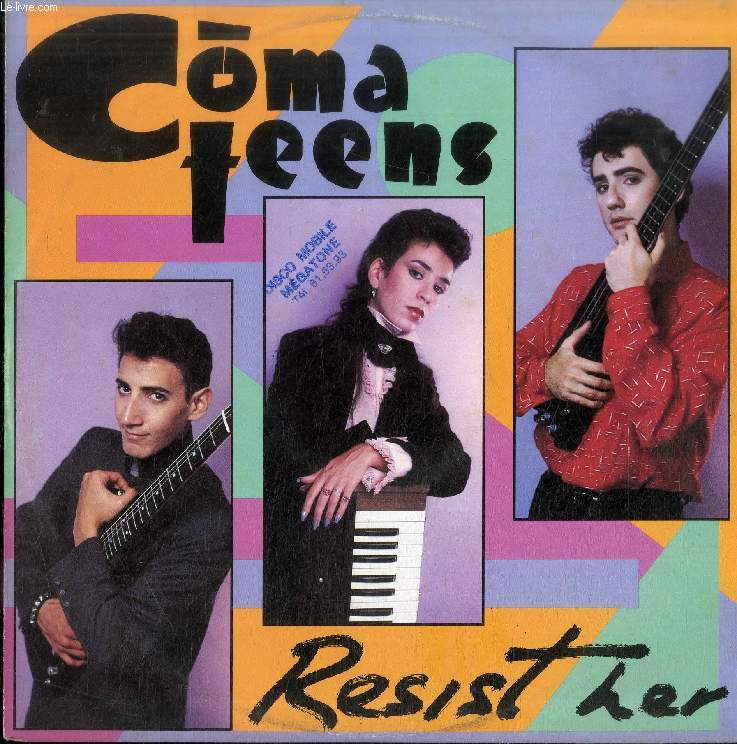 DISQUE VINYLE MAXI 45T : RESIST HER - Resist Her (Dance mix), Resist Her, Deal With It