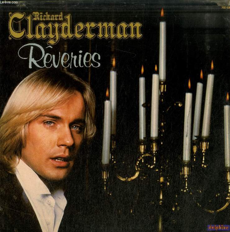 DISQUE VINYLE 33T : REVERIES - Dolannes Mlodies, Yesterday, Lieberstraum, Don't Cry For Me Argentina, La Vie En Rose, Hymne  La Joie, Pour lise, Exodus, Ballade Pour Adeline, Romeo And Julia, Elisabethen Serenade, Bridge Over Troubled Water...