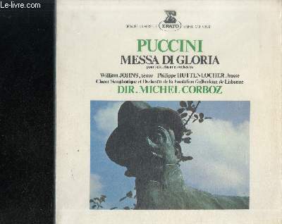 DISQUE VINYLE 33T : Messa di Gloria pour soli, choeur et orchestre