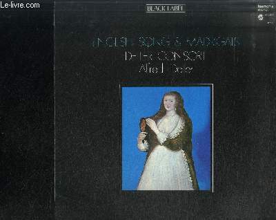 DISQUE VINYLE 33T : English song & Madrigals - Shepherds And Nymphs, My Bonny Lass She Smileth, Weep No More, thou Sorry Boy, Sly Thief, If So You Will Believe, Hark, All Ye Lovely Saints Above, Sweet Phillida